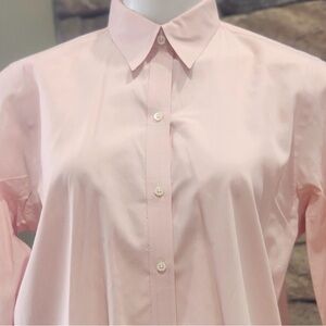 Lauren Ralph Lauren Light Pink Collared Button-Down